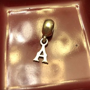 Sterling Silver 925 “A” initial charm